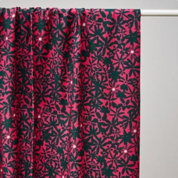 mind the Maker - ECOVERO™ Viskose - Leia Crepe - Flowery - Crimson